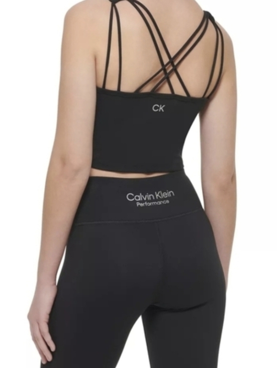 Calvin Klein Other - Calvin Klein Women's Black Strappy Sports Bra...Size:M